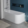Акриловая ванна 150x73 см L BELBAGNO BB712-1500-730-L