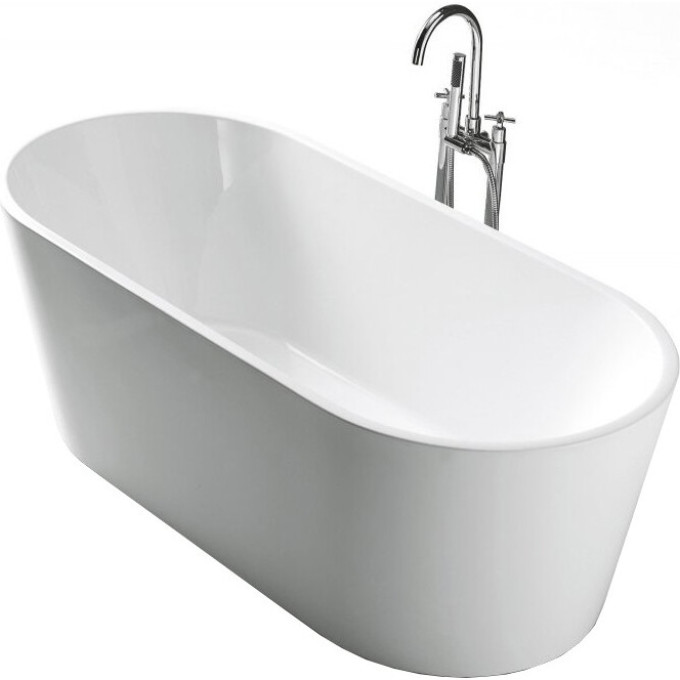 Акриловая ванна BELBAGNO BB202-1600-800