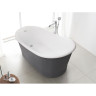 Акриловая ванна 168x90 см BELBAGNO BB32-CF36
