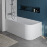 Акриловая ванна 170x73 см L BELBAGNO BB712-1700-730-L