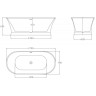 Акриловая ванна 170x79 см BELBAGNO BB402-1700-790