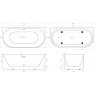 Акриловая ванна 170x79 см BELBAGNO BB412-1700-800