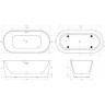 Акриловая ванна 170x79,5 см BELBAGNO BB415-1700-800