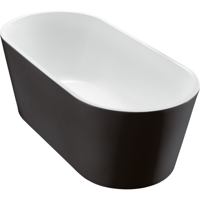 Акриловая ванна 170x80 см BELBAGNO BB71-1700-NERO-W0