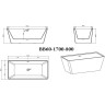 Акриловая ванна BELBAGNO