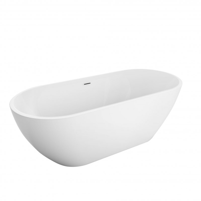 Акриловая ванна BELBAGNO UNO BB701-1650-750-K