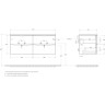 База под раковину BELBAGNO MARINO-CER-N-1200-4C-SO-BL-P