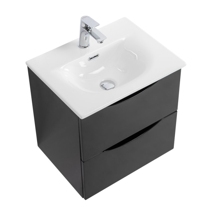 База под раковину подвесная BELBAGNO MARINO-CER-MINI-600-2C-SO-NL-P 596x390x500