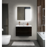База под раковину подвесная BELBAGNO MARINO-CER-MINI-800-2C-SO-NL-P с двумя выкатными ящиками 796x390x500