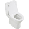 Чаша безободкового унитаза BELBAGNO LOUNGE с сиденьем дюропласт soft close, P-trap, BB045CPR/SC