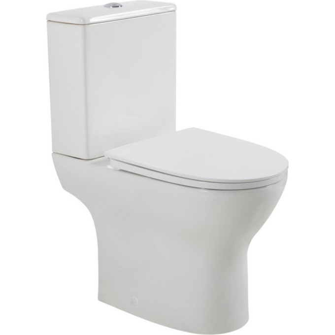 Чаша напольного безободкового унитаза BELBAGNO LOUNGE BB045CPR