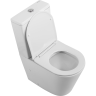 Чаша унитаза BELBAGNO FLAY-R BB2149CPR/SC безободкового с сиденьем дюропласт soft close P-trap