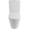 Чаша унитаза BELBAGNO FLAY-R BB2149CPR/SC безободкового с сиденьем дюропласт soft close P-trap