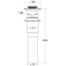 Донный клапан BELBAGNO BB-PCU-02-IN