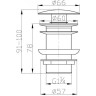 Донный клапан BELBAGNO BB-SC-CRM