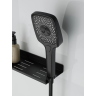 Душевая кабина BELBAGNO UNO UNO-CAB-A-1-90-C-NERO-Bi-TOP-R 90x90x212,5 см R