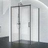 Душевая дверь 150 см BELBAGNO ACQUA-BF-1-150-C-NERO