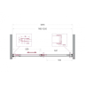 Душевая дверь BELBAGNO SOFT_CLOSE-1-BF-1-120-C-Cr