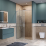 Душевая дверь BELBAGNO SOFT_CLOSE-1-BF-1-130-C-Cr