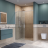 Душевая дверь BELBAGNO SOFT_CLOSE-1-BF-1-140-C-Cr