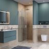 Душевая дверь BELBAGNO SOFT_CLOSE-2-BF-1-100-C-Cr