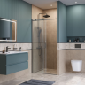 Душевая дверь BELBAGNO SOFT_CLOSE-2-BF-1-120-C-GM