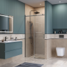 Душевая дверь BELBAGNO SOFT_CLOSE-2-BF-1-140-C-GM
