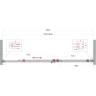 Душевая дверь BELBAGNO SOFT_CLOSE-2-BF-1-180-C-Cr