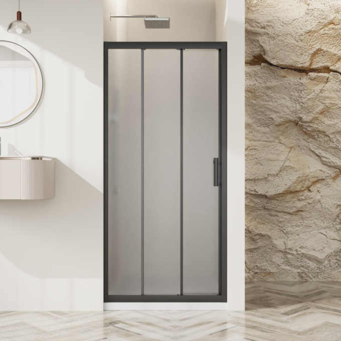 Душевая дверь BELBAGNO UNO-195-BF-3-100-C-NERO