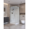 Душевая кабина BELBAGNO UNO UNO-CAB-A-1-90-C-Cr-Bi-TOP-L 90x90x212,5 см L