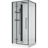 Душевая кабина BELBAGNO UNO UNO-CAB-A-1-90-C-NERO-Bi-TOP-L 90x90x212,5 см L