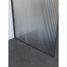 Душевая перегородка BELBAGNO UNO-L-1-TB-100-FL-GM 1000x2000 мм Оружейная сталь