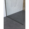 Душевая перегородка BELBAGNO UNO-L-1-TB-110-C-GM 1100x2000 мм Оружейная сталь
