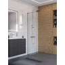 Душевая перегородка BELBAGNO UNO-L-1-TB-70-C-Cr 700x2000 мм хром