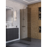 Душевая перегородка BELBAGNO UNO-L-1-TB-90-BR-Cr 900x2000 мм хром