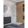 Душевая перегородка BELBAGNO UNO-L-1-TB-90-C-Cr 900x2000 мм хром