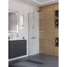 Душевая перегородка BELBAGNO UNO-L-1-TB-90-C-Cr 900x2000 мм хром