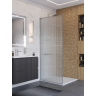Душевая перегородка BELBAGNO UNO-L-1-TB-90-FL-Cr 900x2000 мм хром