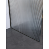 Душевая перегородка BELBAGNO UNO-L-1-TB-90-FL-GM 900x2000 мм Оружейная сталь