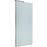 Душевая перегородка BELBAGNO UNO-L-1-TB-90-FL-GM 900x2000 мм Оружейная сталь