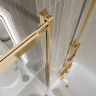 Душевая шторка на ванну BELBAGNO LUCE-VF-11-90/145-C-ORO