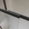 Душевая шторка на ванну BELBAGNO LUCE-VF-11-90/145-P-NERO