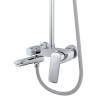 Душевая стойка BELBAGNO DUE DUE-VSCM-CRM 310x210 мм, со смесителем