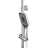 Душевая стойка BELBAGNO DUE DUE-VSCM-CRM 310x210 мм, со смесителем