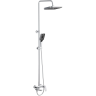 Душевая стойка BELBAGNO DUE DUE-VSCM-CRM 310x210 мм, со смесителем