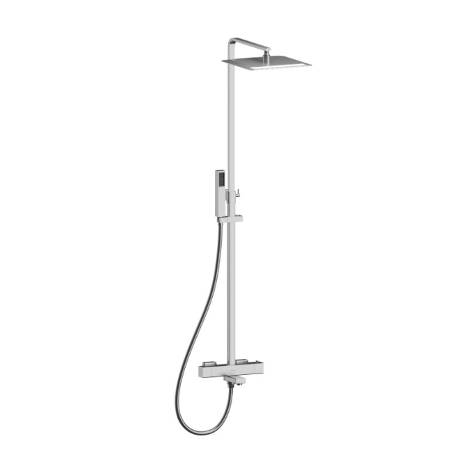 Душевая стойка BELBAGNO KRAFT-VSCM-T-IN сатин