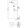 Душевая стойка BELBAGNO UNO
