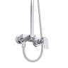 Душевая стойка со смесителем и изливом BELBAGNO MARINO-VSCM-CRM