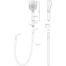 Душевой набор BELBAGNO BB-DFS-5-CRM