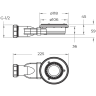 Душевой поддон BELBAGNO UNO TRAY-MR-UNO-AH-160/80-35-W-BO 160x80 см